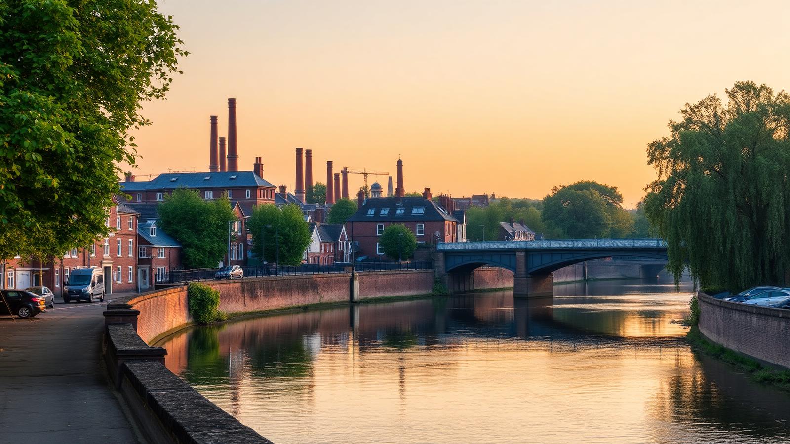 Burton upon Trent, Staffordshire — local landscape served by RJ Hutchinson Tree Services