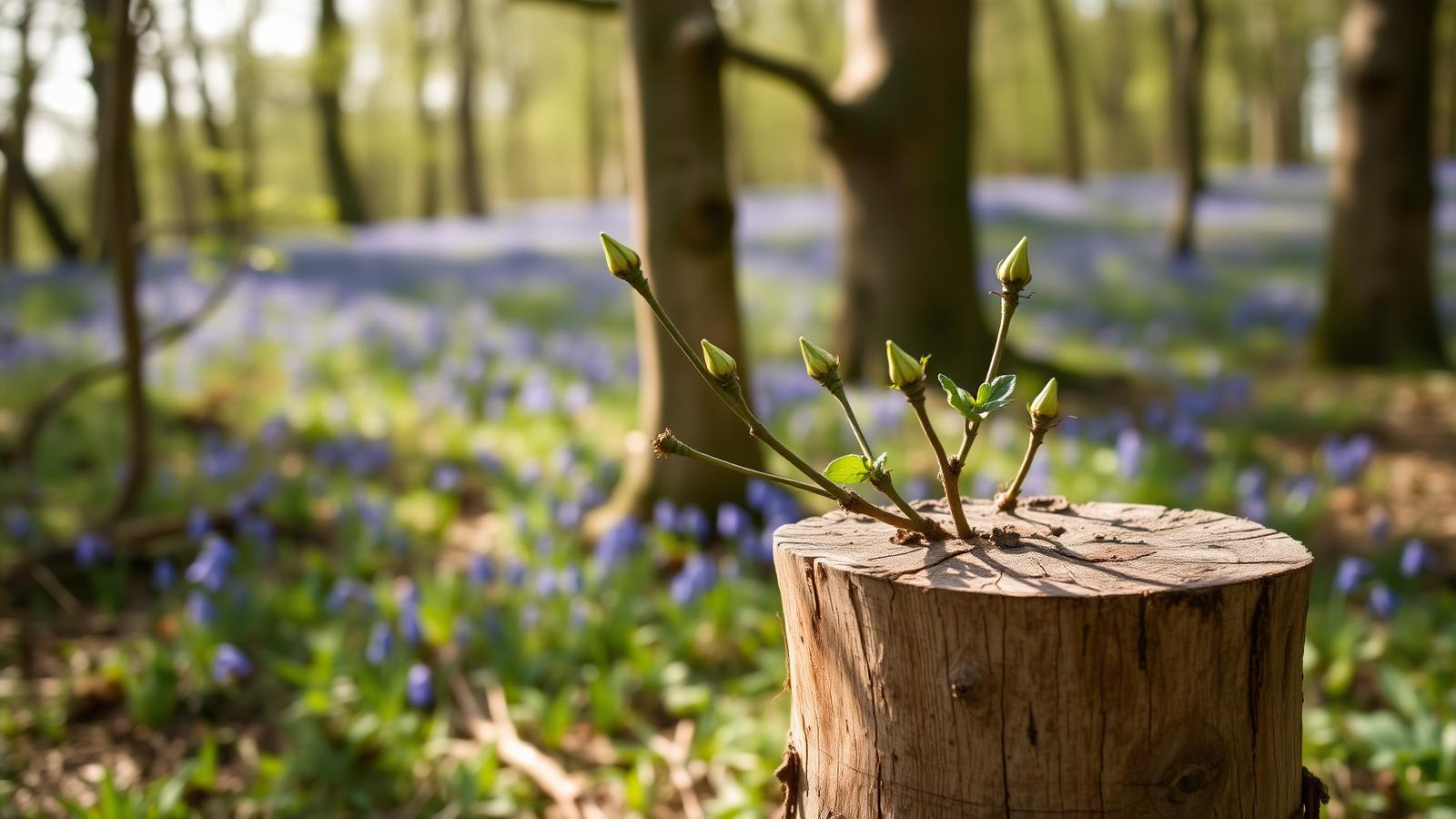 Coppicing — professional tree surgery service in Staffordshire by RJ Hutchinson