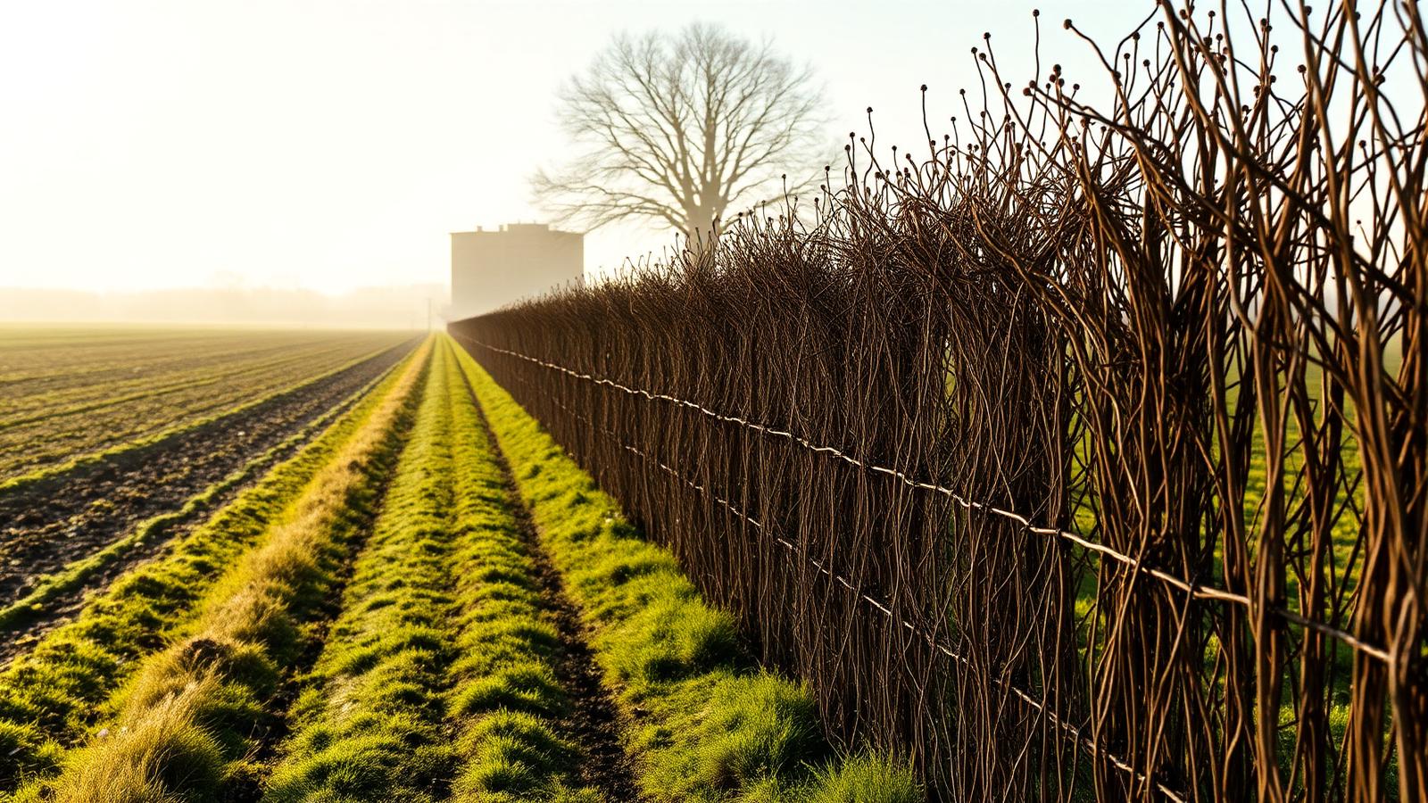 Hedge Planting — professional tree surgery service in Staffordshire by RJ Hutchinson