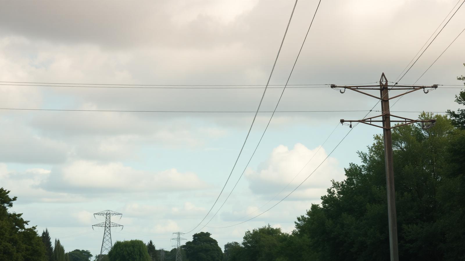 Utility Line Clearance — professional tree surgery service in Staffordshire by RJ Hutchinson