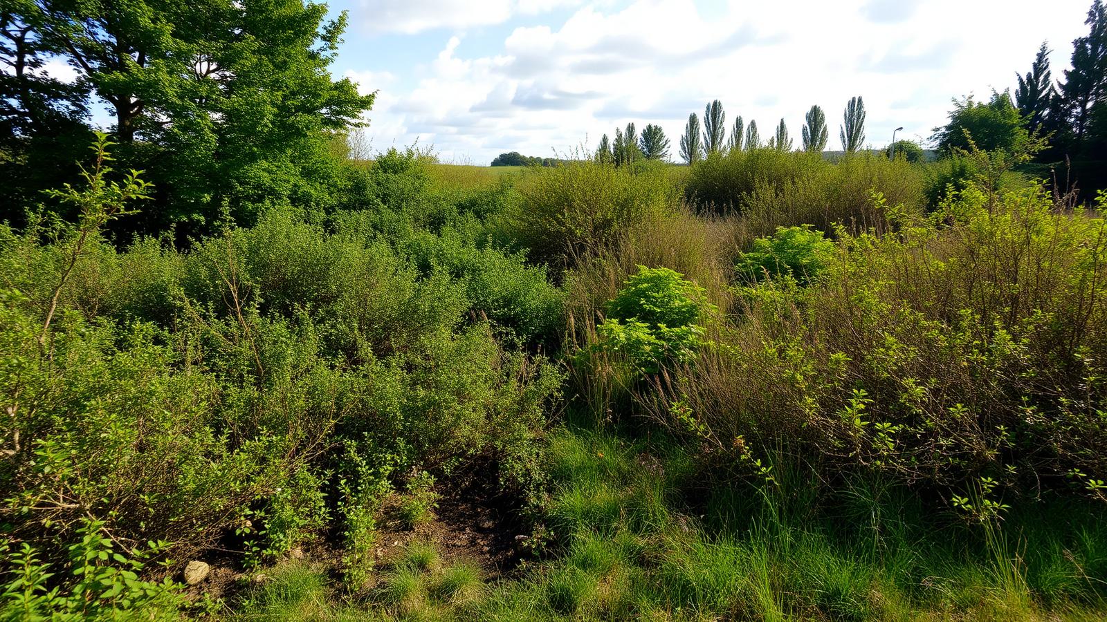 Vegetation Clearance — professional tree surgery service in Staffordshire by RJ Hutchinson